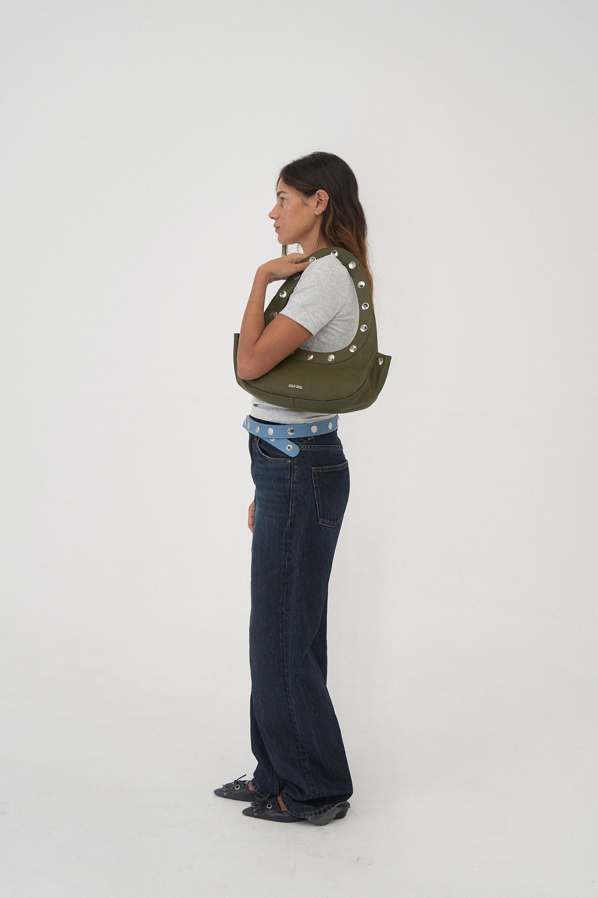 Sali Bag in Nappa Leather - Khaki