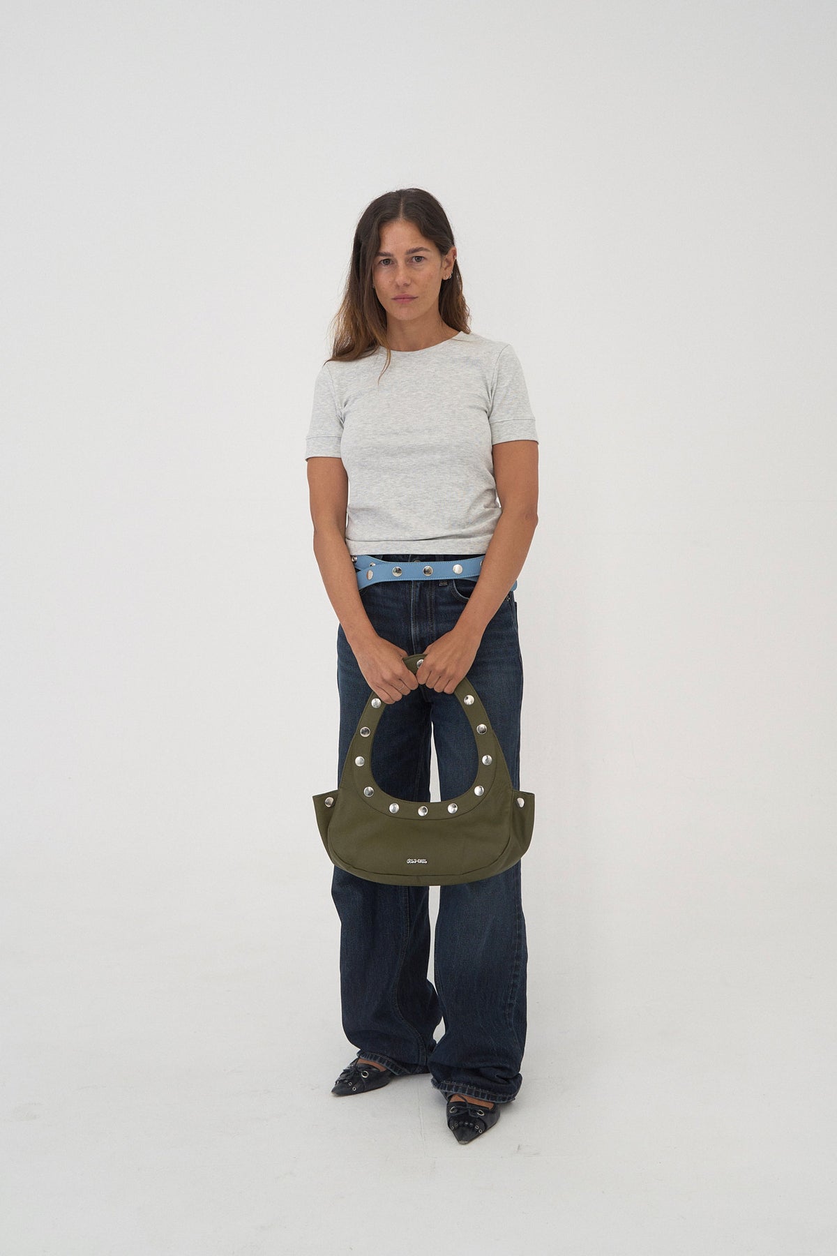 Sali Bag in Nappa Leather - Khaki
