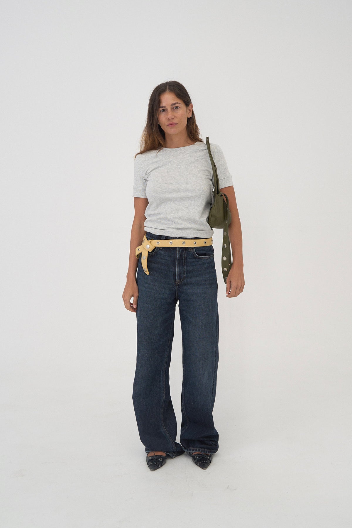 Sali Bag in Nappa Leather - Khaki